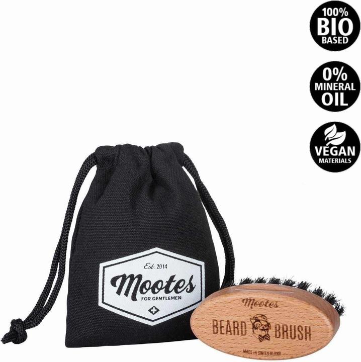 Produktbild Mootes Bartbürste klein Vegan- hart
