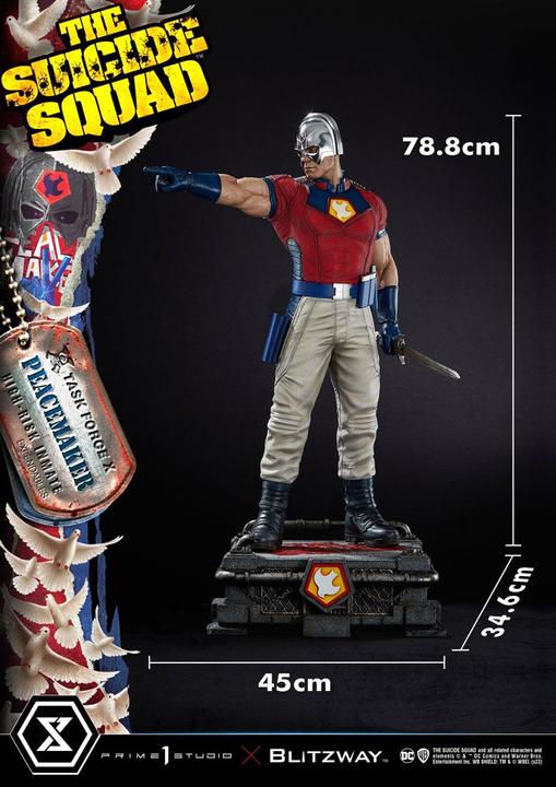 Image du produit Prime 1 Studio The Suicide Squad statuette 1/3 Peacemaker Bonus Version 79 cm