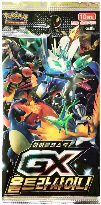 Produktbild Pokémon Ultra shiny GX (sm8b) Booster - KR (Koreanisch, Booster Pack)