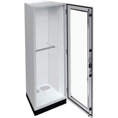 Hager, Verteilerschrank Zubehör, HAG FR22U1 Schrank, univers, IP55, SK II, 1850x550x400 + 100 mm Sockel