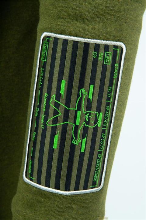 Actual product image DEVplus Fallout Kapuzenpullover mit Reissverschluss Analog Pip-Boy Grösse M (M)