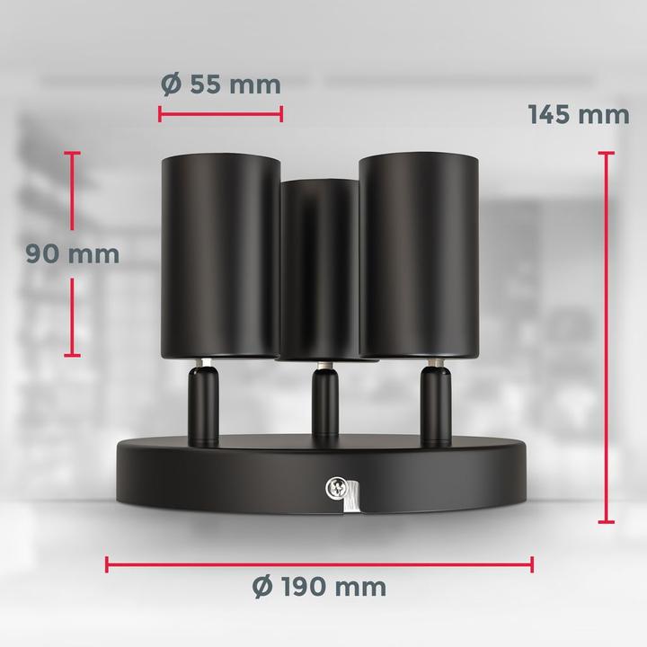 Produktbild B.K.Licht Strahler, Spots & Aufbaustrahler (GU10)
