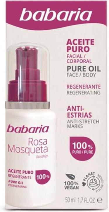 Babaria Olio viso puro Rosa Mosqueta (50 ml) (Lozione corpo, 50 ml)