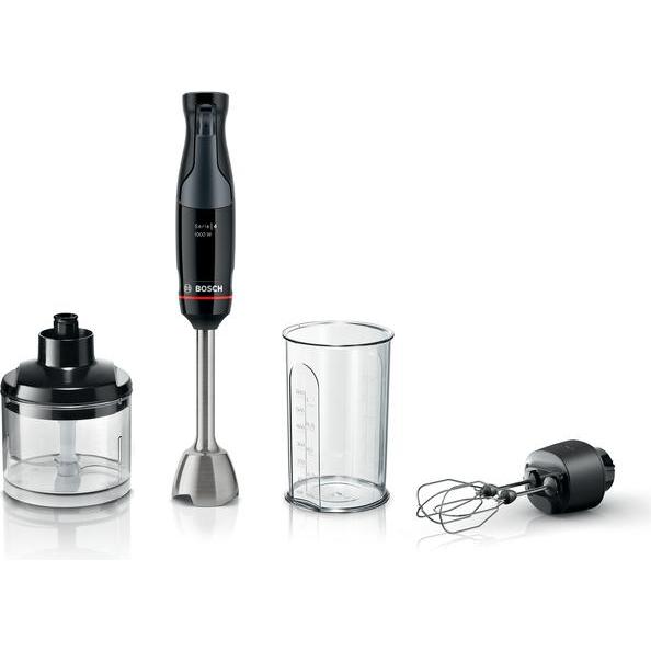 Bosch Hausgeräte MSM4B624 Stabmixer 1000W, Stabmixer, Schwarz, Grau