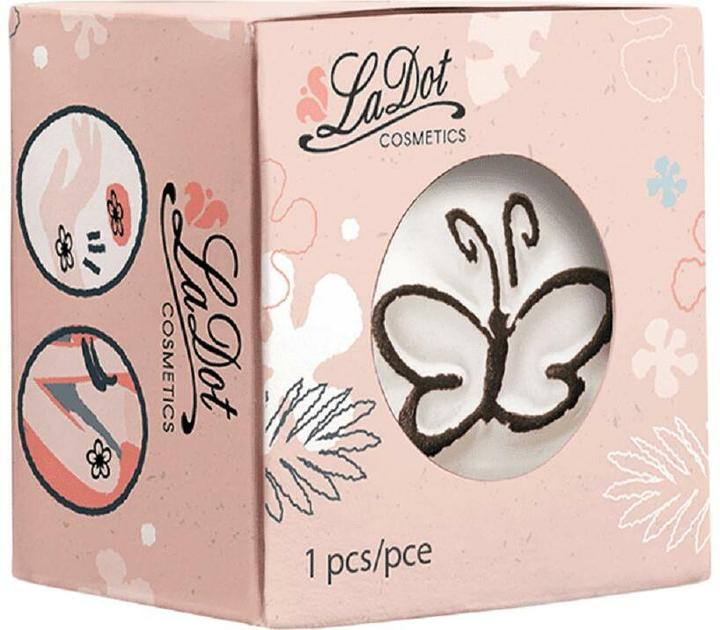 Actual product image Ladot Tattoo Stamp Butterfly Small