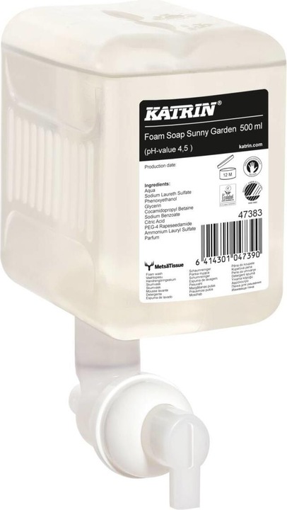 Actual product image Katrin Soap Cartridge Inclusive Refill (Liquid soap, 500 ml)