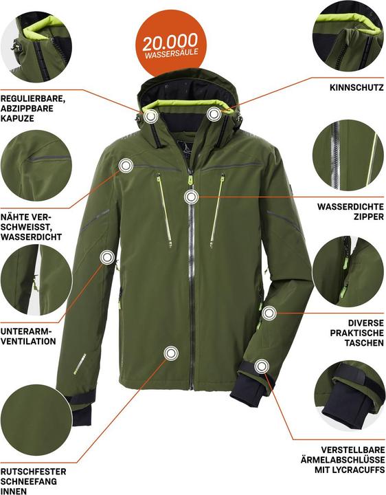 Immagine prodotto Killtec Ksw 50 Mn Ski Jckt (3XL)
