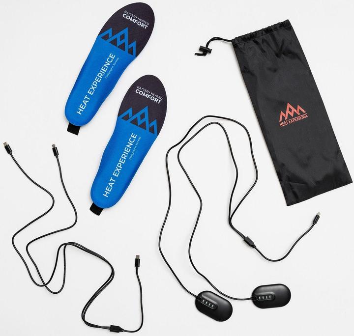 Actual product image Heat Experience Heated Wireless Charging App Insoles