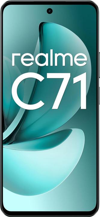 Produktbild realme C71 6GB 128GB Forest Owl (128 GB, Schwarz)