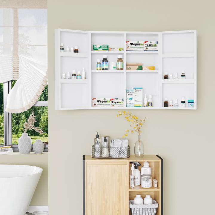 Produktbild Kleankin Medizinschrank (18 x 55 x 60 cm)