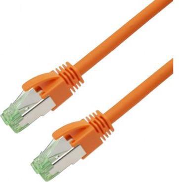 Immagine prodotto Nambo Kupfer-Patchkabel Cat.6a S/FTP (ISO/IEC) LSZH High Quality orange 1,5 m (CAT6, 1.50 m)