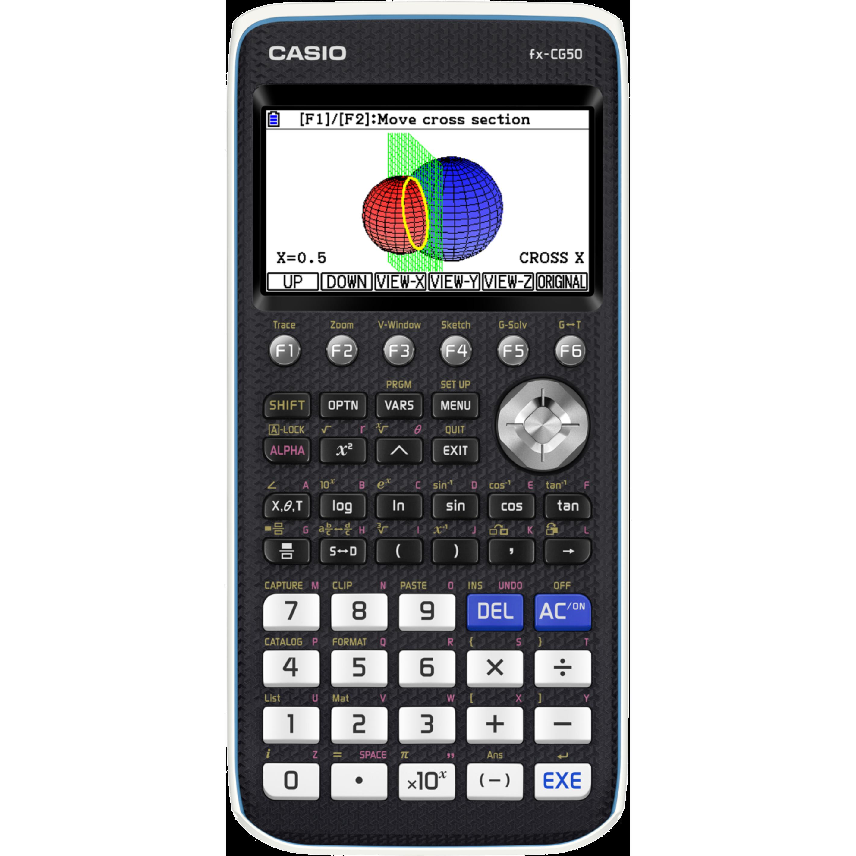 Casio, Taschenrechner, FX-CG50 (Batterien)