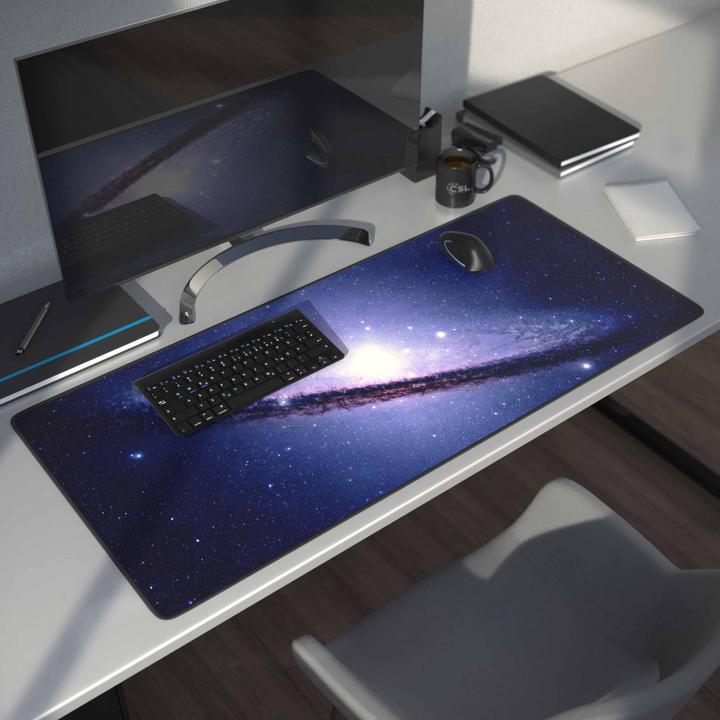 Actual product image CSL Gaming Mouse Pad, XXL Mouse Mat 900 x 400mm, Precision & Speed, Galaxy (XXL)