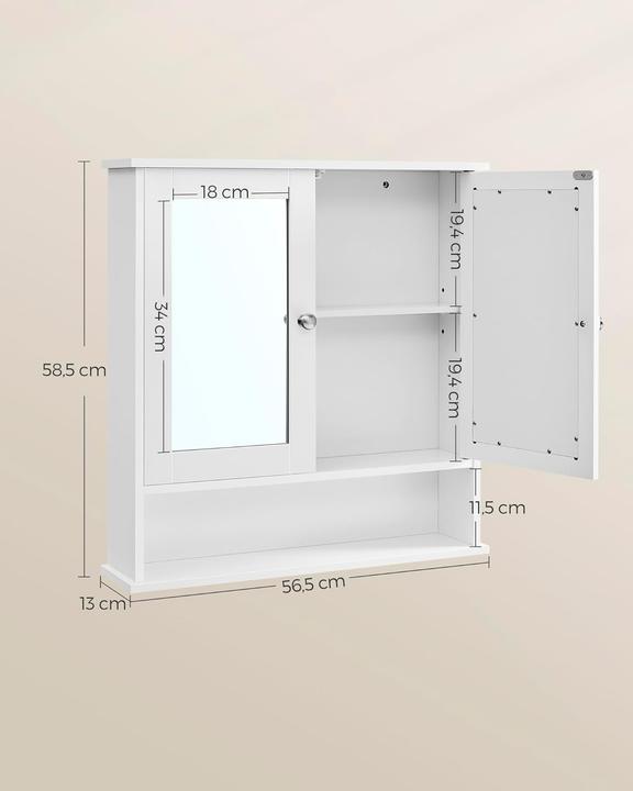 Produktbild Vasagle Felix (56.5 x 13 x 58.5 cm)