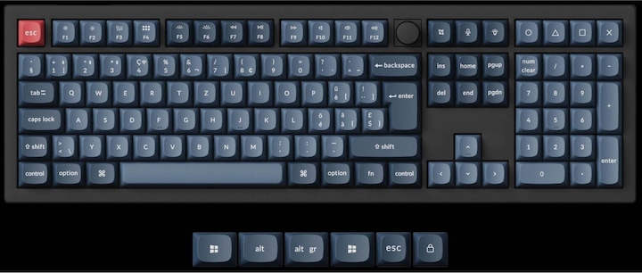 Actual product image Keychron V6 Max (CH, Wireless, Cable)