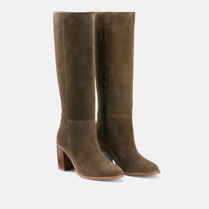 Actual product image La Redoute Collections Boots with wide heel (40)