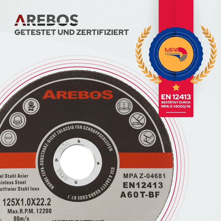 Produktbild Arebos Trennscheiben