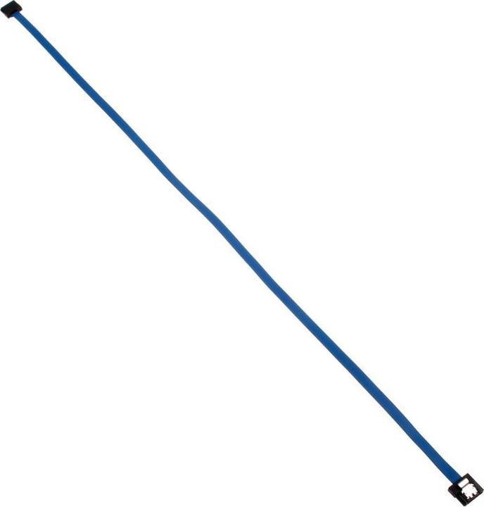 Actual product image Akasa Proslim SATA 3 cable 50cm straight