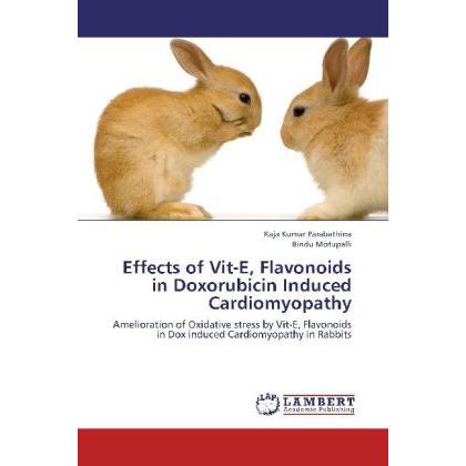 Effects of Vit-E, Flavonoids in Doxorubicin Induced Cardiomyopathy, Fachbücher von Raja Kumar Parabathina, Bindu Motupal...