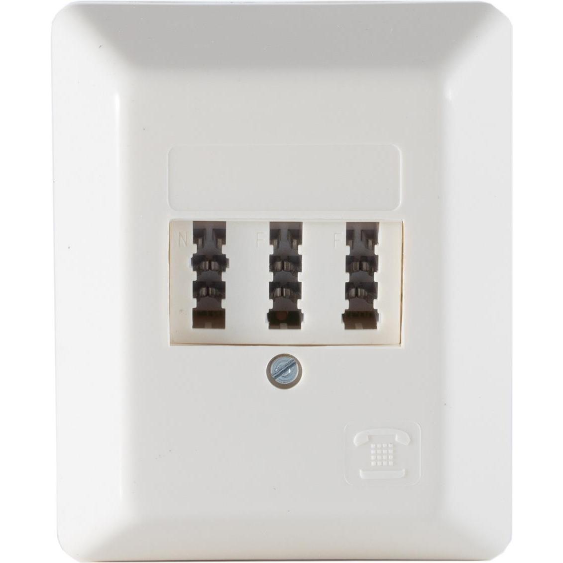 Shiverpeaks S/CONN massima connettività Scatola di connessione telefonica TAE NFF, 1 linea di centrale,, Accessori per telefoni