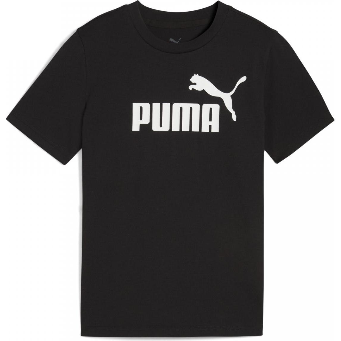 Puma, Jungen, Sportshirt, ESS No. 1 Logo Tee B (164), Braun, 164