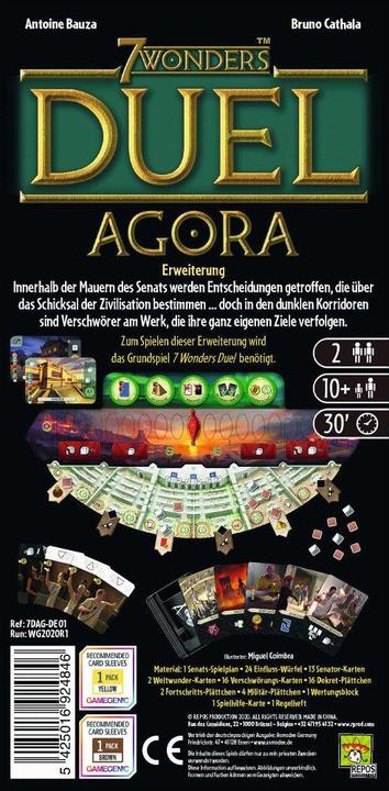 Actual product image Repos Production 7 Wonders Duel - Agora (German)