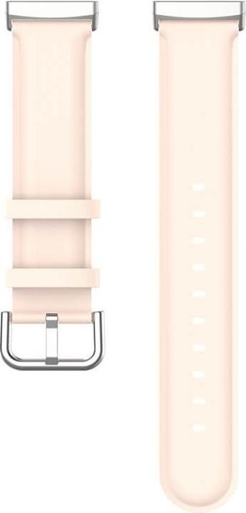 Image du produit Cover-Discount Fitbit Versa / Sense - Bracelet en cuir rose (Similicuir, Versa 3, Sense)