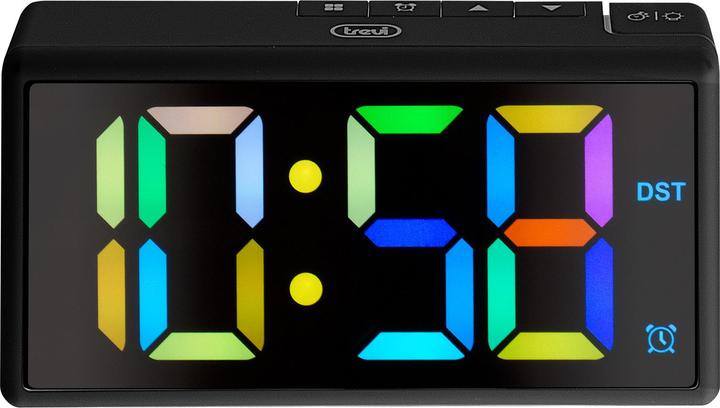 Produktbild Trevi 0088600 Digitaler Wecker Schwarz