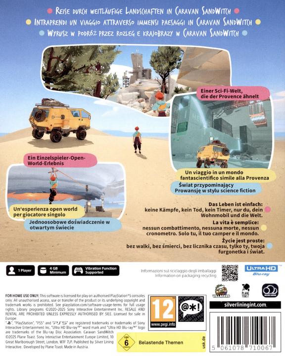 Actual product image Caravan SandWitch (PS5, DE)