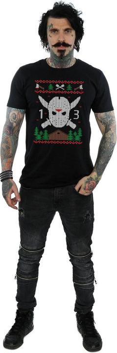 Produktbild Absolute Cult Christmas Fair Isle TShirt (L)