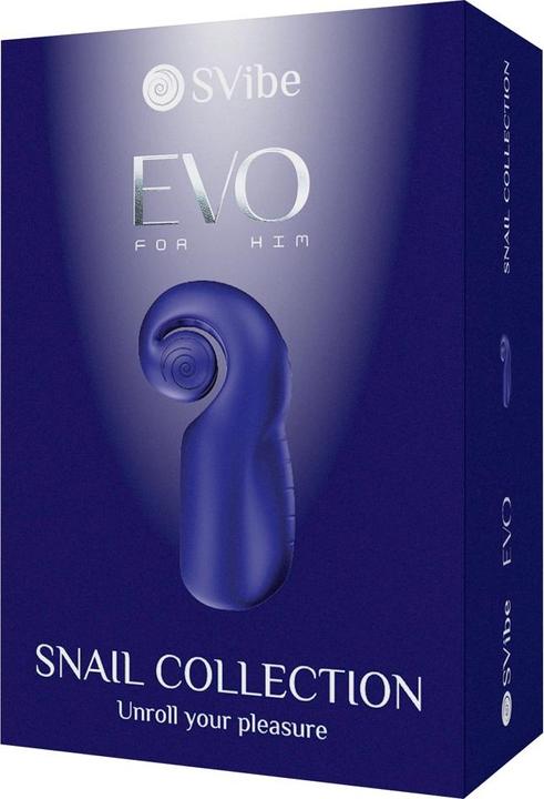 Image du produit Snail Vibe Masturbateur EVO - Bleu Marine