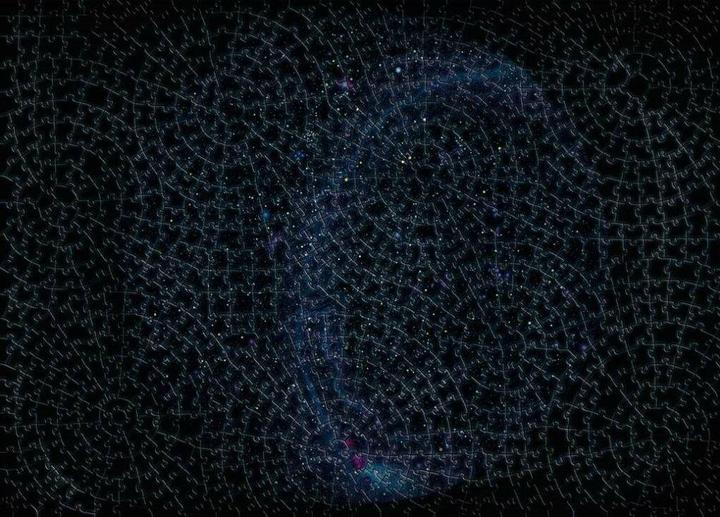 Actual product image Ravensburger Krypt Universe Glow (881 pieces)