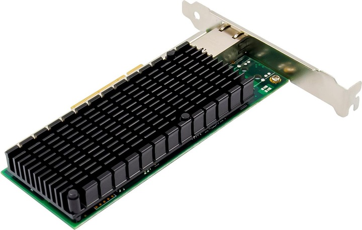 Productafbeelding InLine 10 Gigabit netwerkkaart, 1x RJ45 10Gb/s, PCIe x8, incl. beugel voor laagprofiel slot (PCIe)
