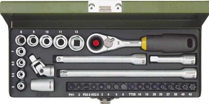 Actual product image Proxxon Precision mechanic socket wrench set (13 mm)