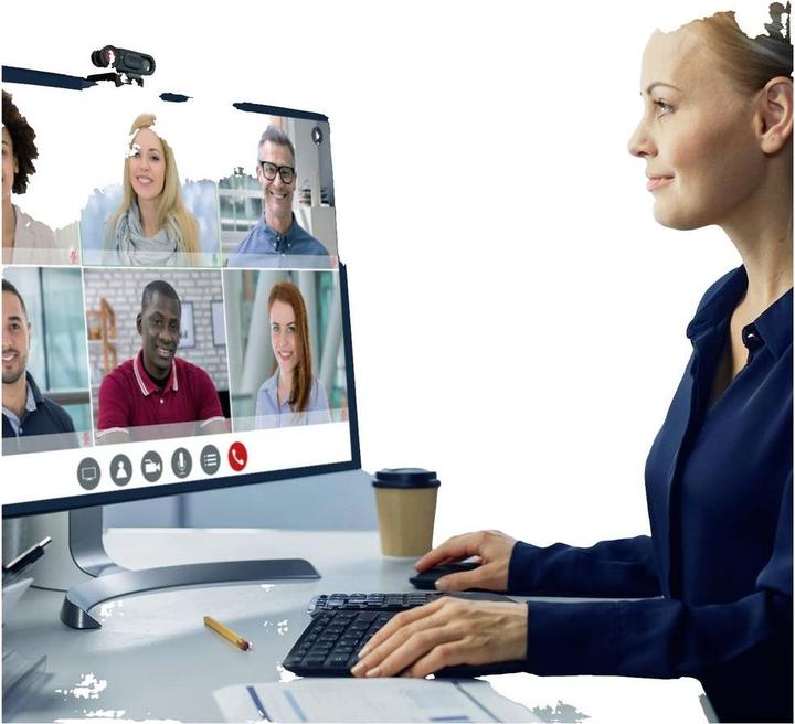 Actual product image j5Create JVU250 Webcam HD con commutazione di messa a fuoco automatica e manuale, 2 MP, 1920 x 1080 (2 Mpx)