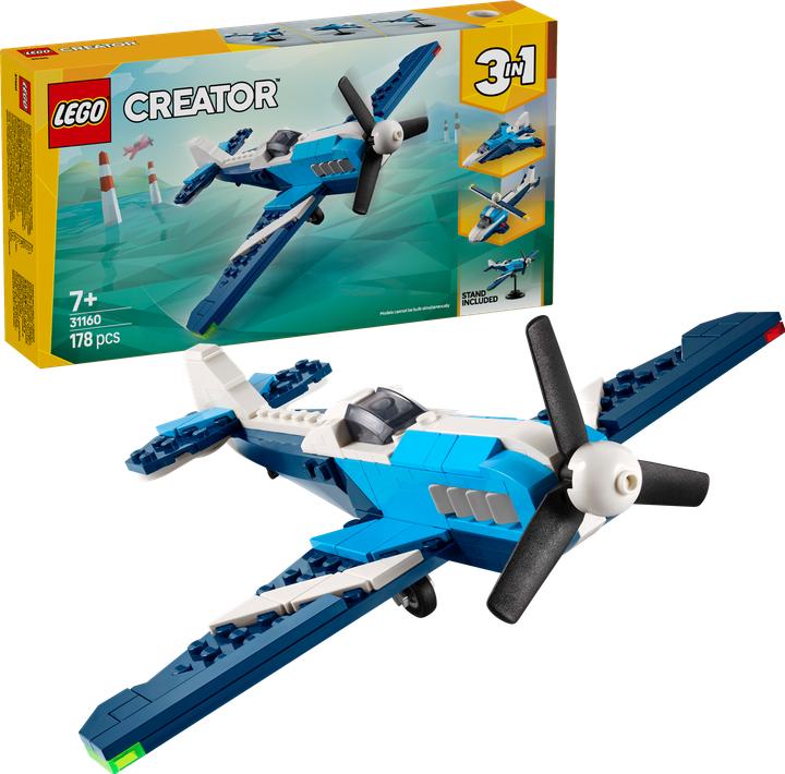 Produktbild LEGO Flieger: Rennflugzeug (31160, LEGO Creator Expert)