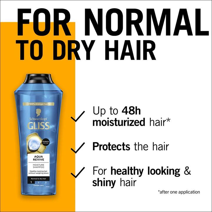 Produktbild Schwarzkopf Gliss Aqua Revive (Trockenshampoo, 400 ml)