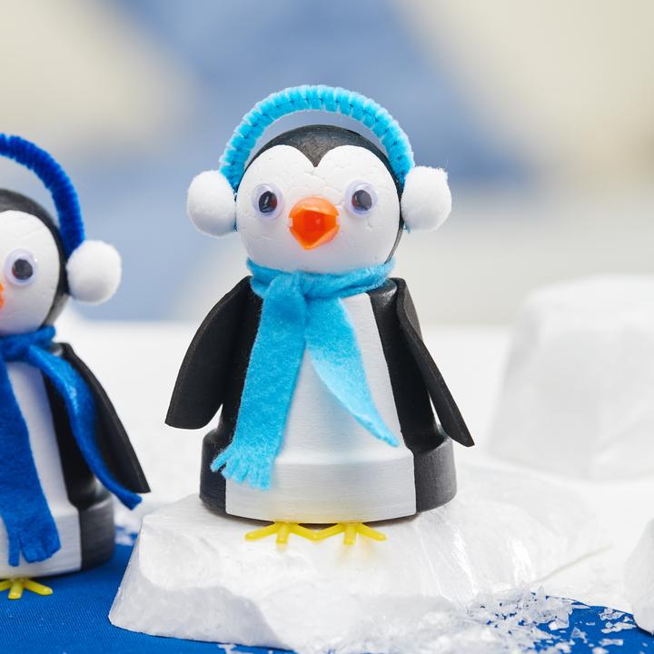 Actual product image VBS Craft set "Penguins", 5 pieces