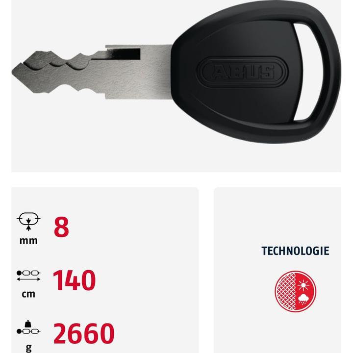 Productafbeelding Abus Iven 8210 (140 cm)