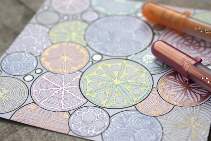 Actual product image Sakura Roller Gelly Shadow (Sorted, 5x)