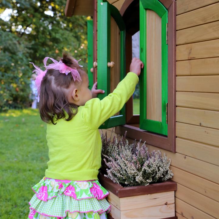 Image du produit Axi Alex Maison de jeu Marron/Vert