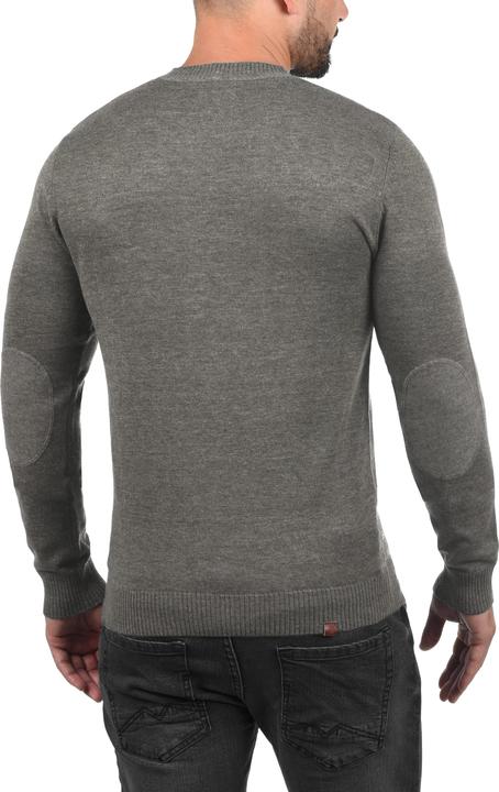 Actual product image Blend Lars Men's Jumper Knit Pullover With V-Neck Flecked (L)