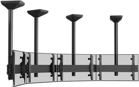 Actual product image Hagor CPS - Curved adapter for multiscreen applications can be combined with CPS aluminium rails (Mounting- / Adapterplates)