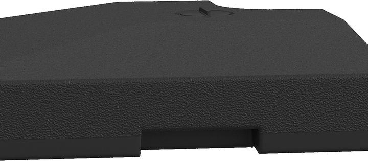 Produktbild Outsunny 4tlg Sonnenschirmständer befüllbar mit Sand Wasser HDPE-Kunststoff Schwarz je 51 x 51 x 12 cm bis zu