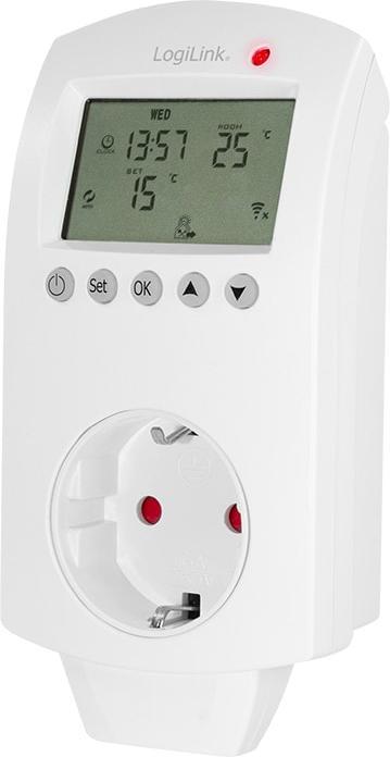 Produktbild LogiLink Smart Home Wi-Fi Thermostat Socket