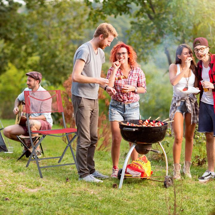 Actual product image Relaxdays lawn chair