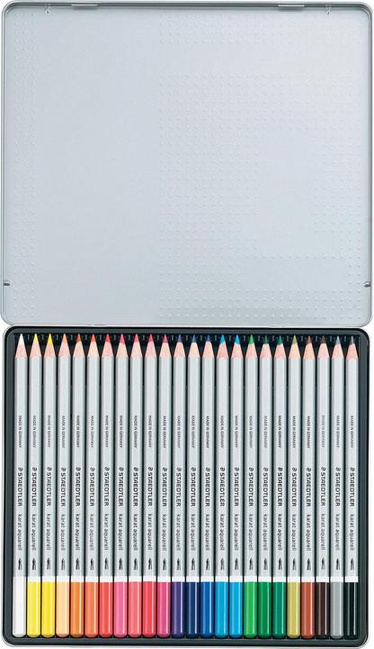 Produktbild Staedtler karat aquarell 125 Wasservermalbare Farbstifte (24x)