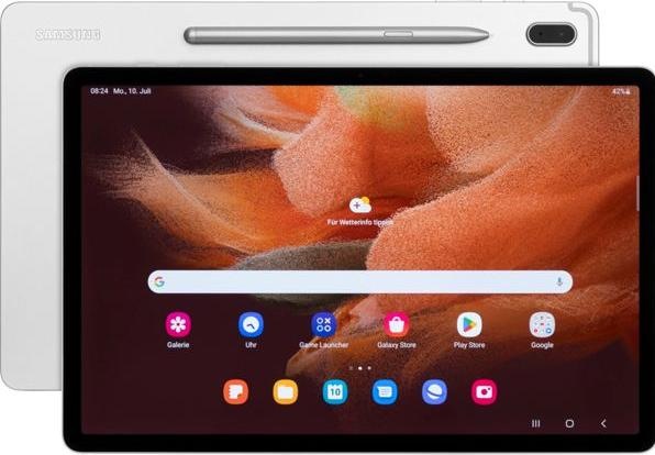 Produktbild Samsung Galaxy Tab S7 FE (nur WLAN, 12.40", 64 GB, Mystic Silver)