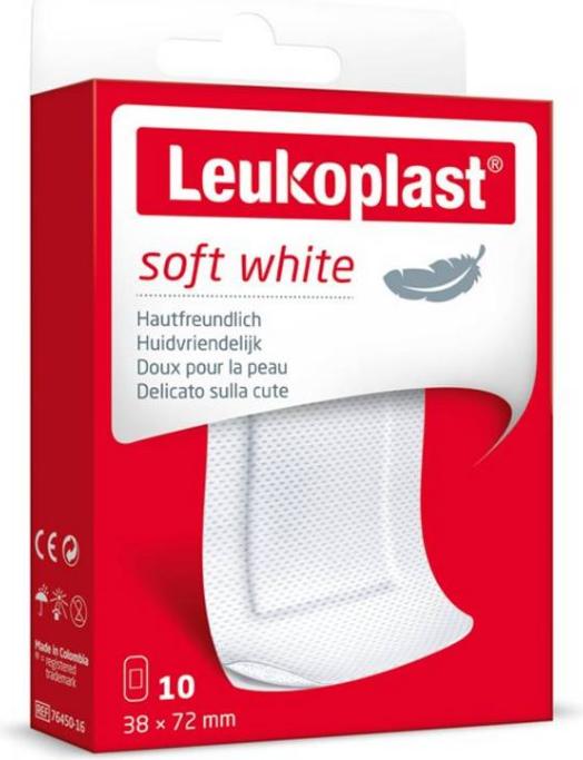 Actual product image BSN soft white 38x72mm (10 x)