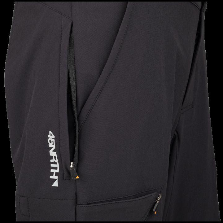 Produktbild 45NRTH Naughtvind Softshell Hose Herren, black, L (L)